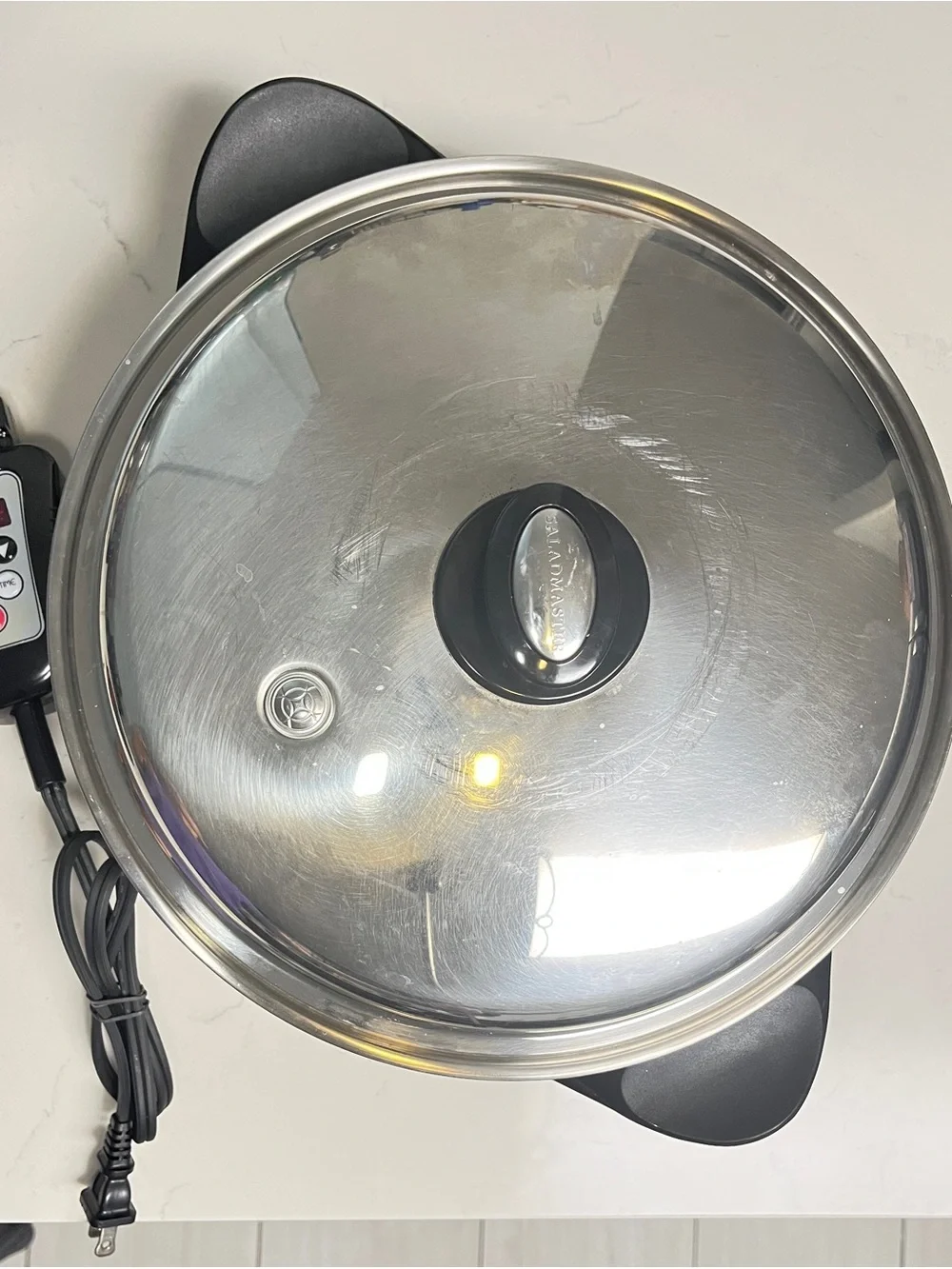 Saladmaster 12” Oil Core Electric Skillet, model SA012OCU,